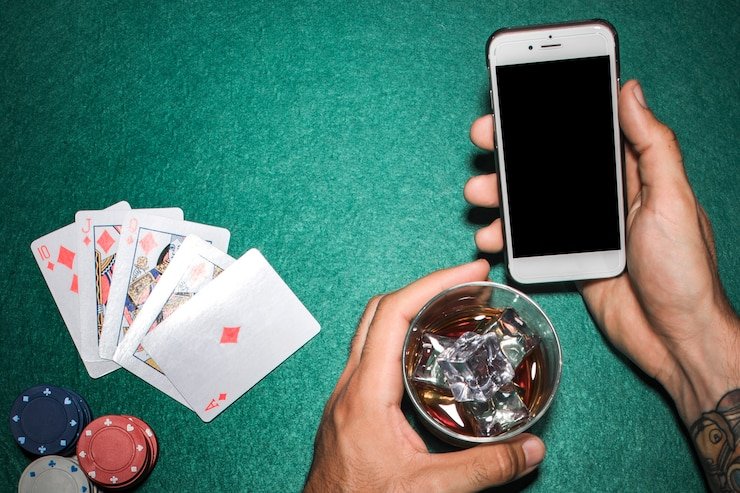Suasana meja kasino langsung untuk dewasa